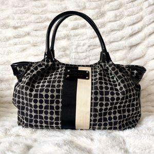 Authentic Kate Spade Noel Stevie ShoulderBag with Purple Lining & Dust Cover